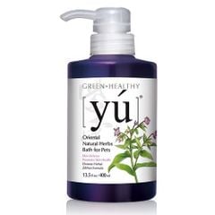 Sữa tắm Yú sữa tắm cao cấp thơm lâu, dưỡng lông cho chó mèo 400ml