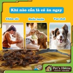 Gan gà sấy, mề gà sấy mềm Doggyman 80g