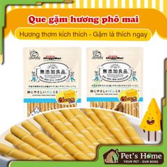 Bánh thưởng Doggyman loại Que gặm các vị giúp sạch răng cho chó Nhật Bản túi 60g 120g