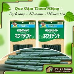 Bánh thưởng Doggyman loại Que gặm các vị giúp sạch răng cho chó Nhật Bản túi 60g 120g