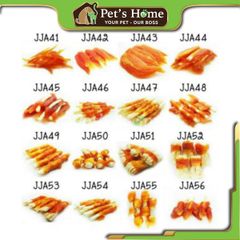 Thịt ức gà sấy khô LoveMe Pet8 snack gà sấy cho chó Thái Lan gói lớn 350 400g
