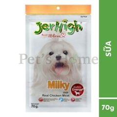Bánh thưởng Jerhigh snack thanh que mềm nhiều hương vị cho chó Thái Lan 70g