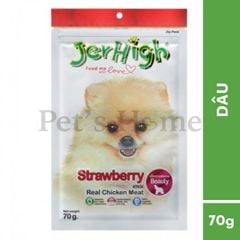 Bánh thưởng Jerhigh snack thanh que mềm nhiều hương vị cho chó Thái Lan 70g