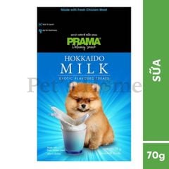 Bánh thưởng Prama snack dạng que mềm nhiều vị thơm ngon cho chó Thái Lan 70g