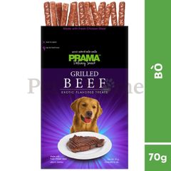 Bánh thưởng Prama snack dạng que mềm nhiều vị thơm ngon cho chó Thái Lan 70g