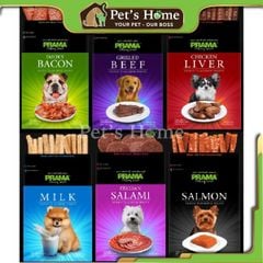 Bánh thưởng Prama snack dạng que mềm nhiều vị thơm ngon cho chó Thái Lan 70g