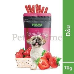 Bánh thưởng Prama snack dạng que mềm nhiều vị thơm ngon cho chó Thái Lan 70g
