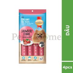 Bánh thưởng SmartHeart Creamy - Bánh thưởng dạng soup cho chó 4x15g