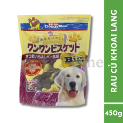 Bánh thưởng Doggyman snack bánh quy sữa, rau củ bổ sung canxi và chất xơ cho chó Nhật Bản