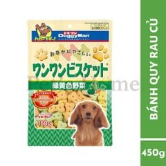 Bánh quy Doggyman cho chó mix rau củ, sữa