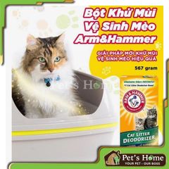 Bột khử mùi hôi phân mèo ARM & HAMMER: Cat Litter Deodorizer 567g