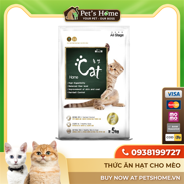 Thức ăn cho mèo Home Cat 5Kg