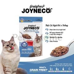 Pate Joyneco thức ăn ướt mềm giàu DHA, Omega 3 giúp sáng mắt, mượt lông cho mèo Nhật Bản gói 60g