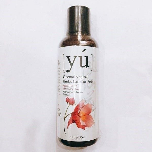 Dầu tắm Yú cho chó, mèo lông màu 150ml