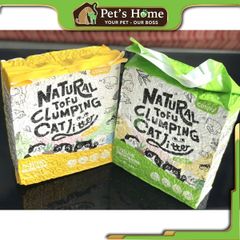 Cát đậu nành Cature Tofu Pellet cát vệ sinh, cát hữu cơ xả được bồn cầu, an toàn với mèo và mèo con