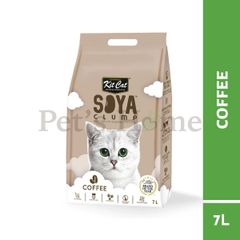 Cát vệ sinh cho mèo Kit Cat Soya được làm từ đậu nành 7L
