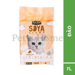 Cát đậu nành KitCat Soya cát vệ sinh, cát hữu cơ xả được bồn cầu không bụi an toàn với mèo, mèo con