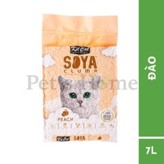 Cát vệ sinh cho mèo Kit Cat Soya được làm từ đậu nành 7L