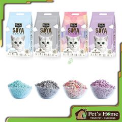 Cát đậu nành KitCat Soya cát vệ sinh, cát hữu cơ xả được bồn cầu không bụi an toàn với mèo, mèo con