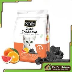 Cát than hoạt tính Kit Cat Zeolite Charcoal 4Kg