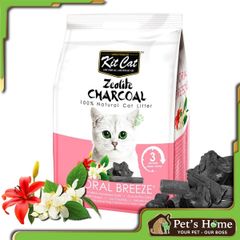 Cát than hoạt tính Kit Cat Zeolite Charcoal 4Kg