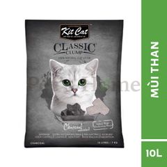 Cát sỏi vón cục Kit Cat Bentonite - cát vệ sinh cho mèo 10L