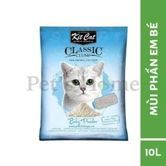 Cát sỏi vón cục Kit Cat Bentonite - cát vệ sinh cho mèo 10L