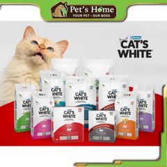 Cát vệ sinh cho mèo Cat's White 10L