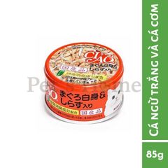 Pate Ciao thức ăn ướt mềm bổ sung Canxi hỗ trợ xương cho mèo Nhật Bản lon 85g