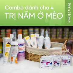 Combo Trị nấm cho Mèo