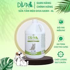 Sữa tắm Diva cho mèo 4L