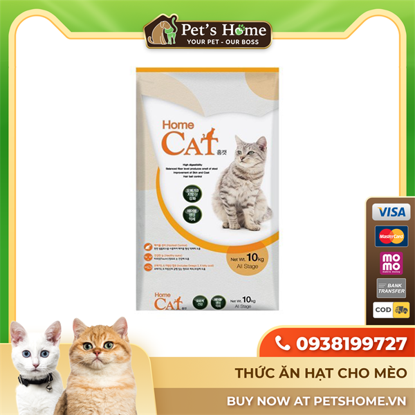 Thức ăn cho mèo Home Cat 10kg