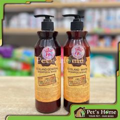 Dầu gội xả Budle Budle dầu gội hữu cơ dịu nhẹ, mượt lông cho chó con, chó lông trắng Hàn Quốc 500g