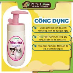 Sữa tắm trị viêm da, nấm da Micona 200ml