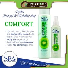 Dầu gội SPA Tropiclean Pet Shampoo sữa tắm lưu hương, không gây dị ứng, cay mắt cho chó mèo Mỹ 473ml