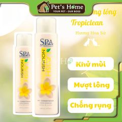 Dầu gội Tropiclean SPA dưỡng lông dành cho thú cưng 473ml