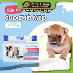 Sữa Dr CPC Premium Goat Milk sữa dê kích thích ăn uống cho chó mèo Mỹ hộp 200g