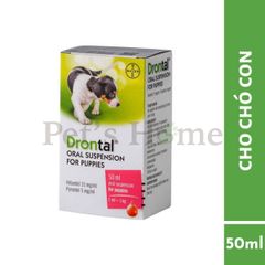 Drontal Puppies - Thuốc nước xổ giun cho chó con