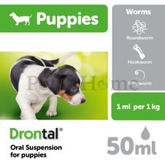 Drontal Puppies - Thuốc nước xổ giun cho chó con