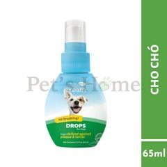 Dung dịch chăm sóc răng miệng dạng đậm đặc Tropiclean Drops 59ml cho chó