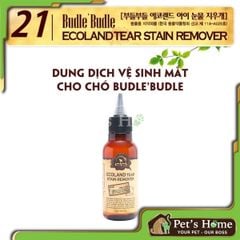 Dung dịch nhỏ mắt Budle Budle cho chó 120ml