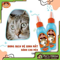 Dung dịch vệ sinh mắt Lee Webster cho mèo 130ml