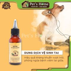 Dung dịch vệ sinh tai Budle Budle cho chó 120ml