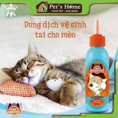 Dung dịch vệ sinh tai Lee Webster cho mèo 130ml