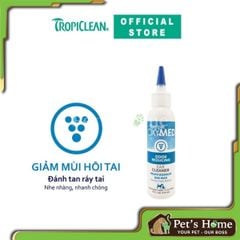 Dung dịch vệ sinh tai Tropiclean Oxymed 118ml