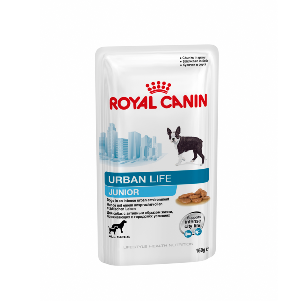 Pate cho chó con Royal Canin Urban Life Junior 150g