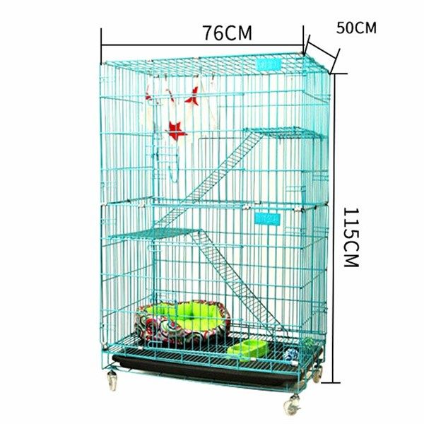 Chuồng mèo sơn tĩnh điện nhiều tầng