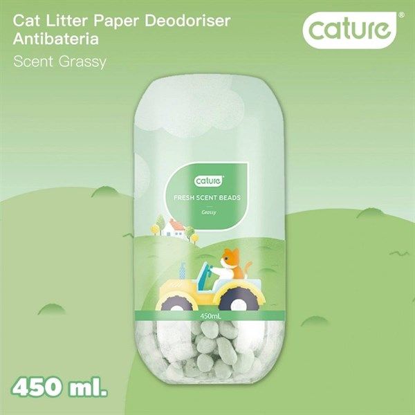 Viên khử mùi cát mèo Cature Air 450ml