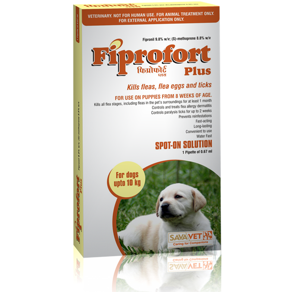 Nhỏ gáy Fiprofort Plus cho chó