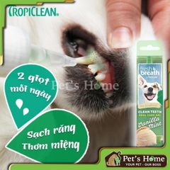 Gel vệ sinh răng miệng Tropiclean